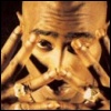 2Pac fingers