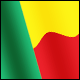 3D Benin Flag