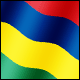 3D Mauritius Flag