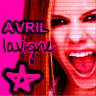 Avril screams