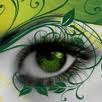 Beautiful green eye
