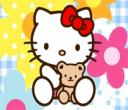 Hello Kitty and bear