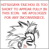 Hitsugaya Taichou too short