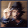 Johnny Depp out of focus